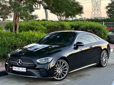MERCEDES-BENZ E200 COUPE 2021 GCC UNDER WARRANTY FROM AGENCY GARGASH FULL SERVICE HISTORY