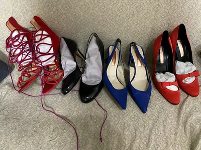 4 Pairs of High Brand Womens Shoes