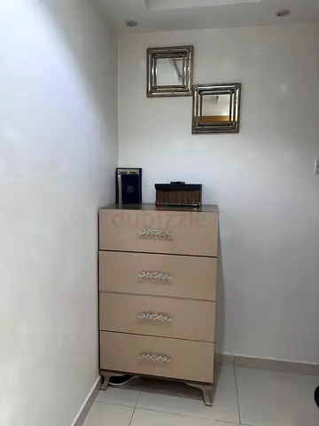 Elegant Beige Chest of Drawers