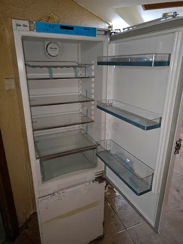 Miele latest model built-in bottom freezer refrigerator fully integrated