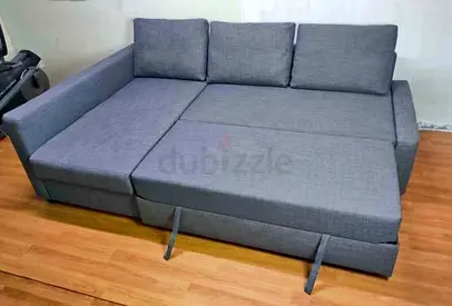 Comfortable Grey Corner Sofa for Sale