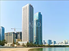 Luxury Waterfront 3BHK | Al Khan Corniche View | Closed Kitchen