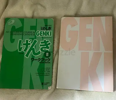 Genki 2 Elementary Japanese Language set