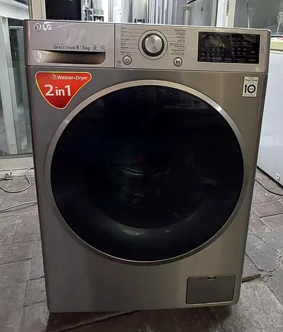 LG 8KG Washer And 5KG Dryer F4J6TGP2S FREE DELIVERY +WARRANTY