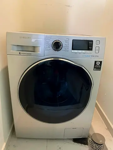 Samsung ecobubble 8/6 2in1  washing machine for sell  good working