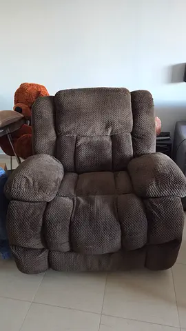 Comfortable Brown Recliner Sofa