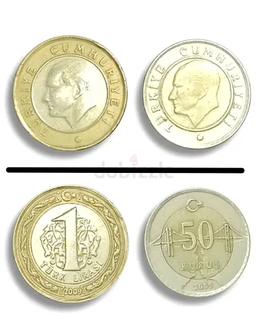 Turkey Coin Collection Turkish Turkiye
