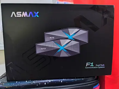 ASMAX F1 Dual Pack Communication Systems - Quality Audio Solution