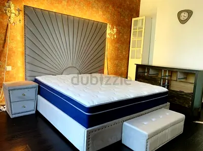 King Size Brand New Luxirous Design Bed Hydraulic Storage can Be installed