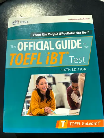 TOEFL iBT textbook - official guide
