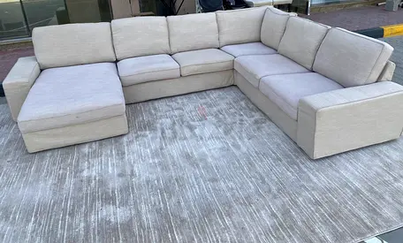 IKEA _ Kivik Corner U Shape Sofa Beige