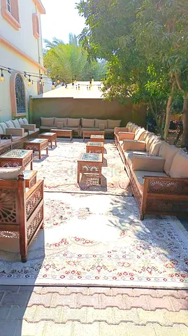 Elegant Outdoor Seating Area with table