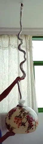 Brand New, Uniquely Crafted, Fibreglass Hanging Rod Lamp Shade - (CR Hanging Rod LH009)