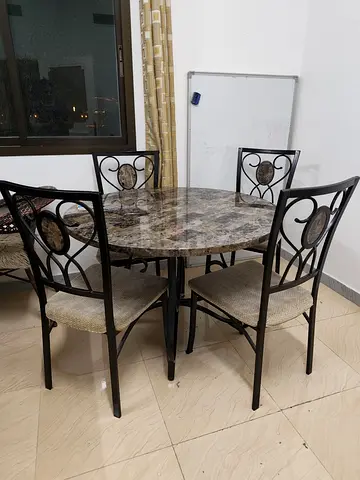 Dining table with 4 chairs