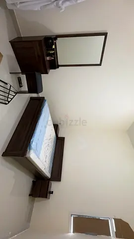 Bedroom set with mattress