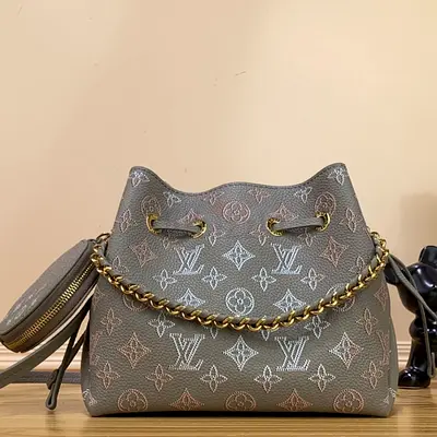 Louis vuitton Bella Mahina In Perforated Calfskin Leather