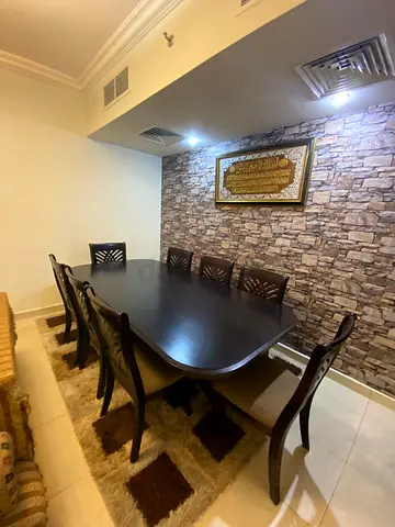 Elegant Dining Table Set with Comfortable Chairs