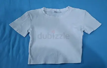 Casual White Crop Top