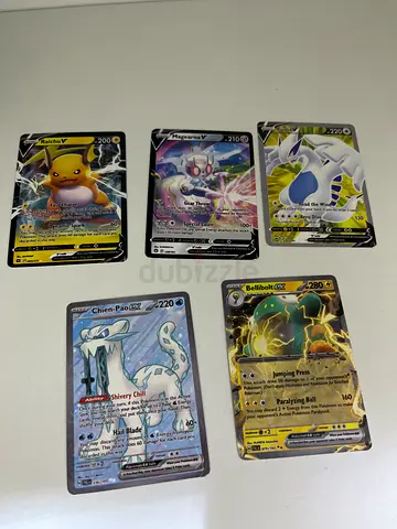 Rare Pokémon Trading Cards Collection
