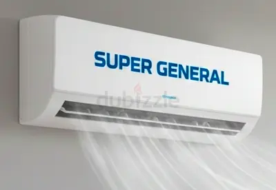 Split ac 1.5ton SuperGeneral brand new aircondition warranty 5 year