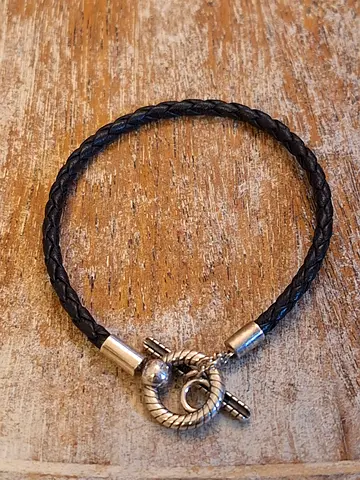 Pandora leather bracelet