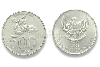 Indonesia 500 Rupiah Coin Collection