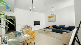 Own a one-bedroom apartment in Princess Village D2 for AED 6,000 per month. No commission, freehold