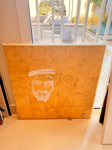 Sheikh zayed painting