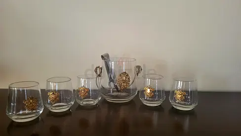 Elegant Vintage Glassware Set