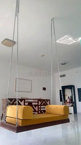Pure wood indoor swing