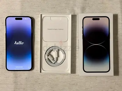 iPhone 14 pro max US edition ( Uae sim compatible) (New- used once)