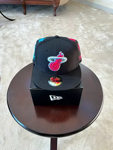 New era nba fitted Miami heat all star size 7