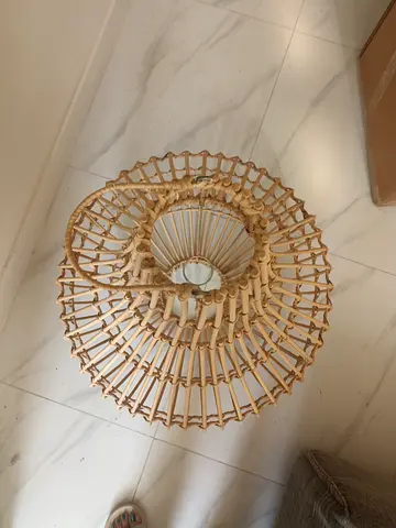 New Jute lamp/shade
