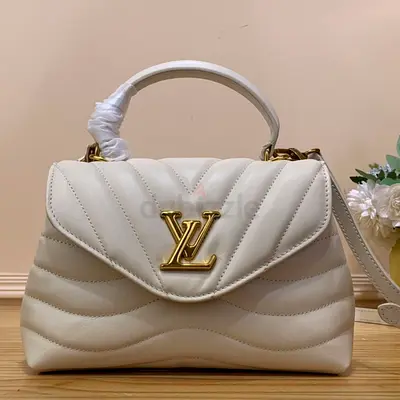 Louis vuitton New Wave Top Handle Bag In Quilted Smooth Leather