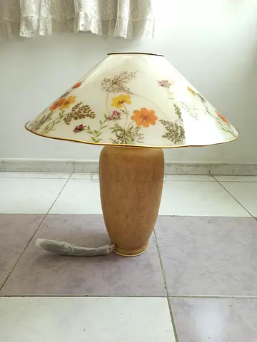 Brand New, Uniquely Crafted, Fibreglass Lamp Shade with Fibreglass base (LT039 and Z base)