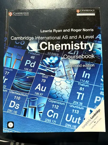 Cambridge AS and A Level Chemistry Coursebook