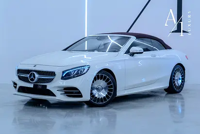 2018 Mercedes Benz S560 Convertible V8, Service History, Fully Loaded, Excellent Condition, GCC Spec