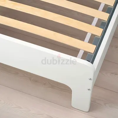 Sturdy Bed Frame with Slatted Base