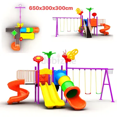 Playground swing slide for kids