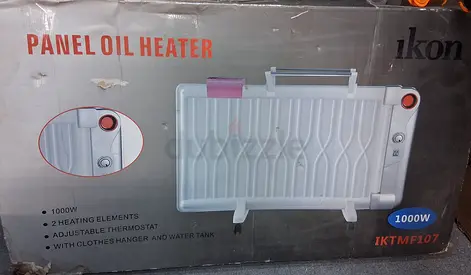Panel oil heater