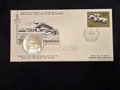 Rare Silverplated Table Coin of the Summer Olympic Games in Moscow-1980.