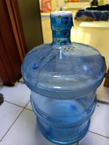 Two Aqua company empty Water Bottle for Sale