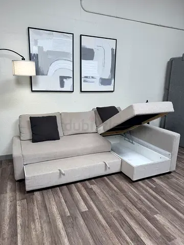 Cozy and Functional Sofa bed with Storage