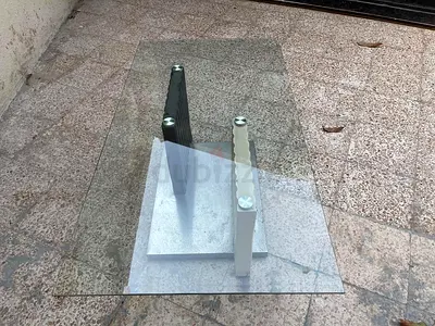 Sleek Modern Glass Coffee Table