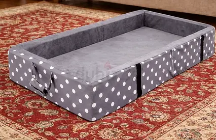 Milliard Travel Cot, Portable Bumper Bed