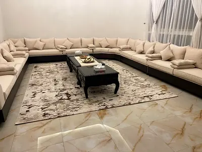 Elegant Modern U-Shaped Sofa