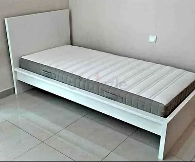 IKEA malam single size - bed (90 × 200 cm) with an IKEA mattress