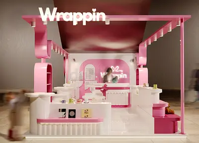 Luxury Gift Kiosk for Premium Retail Spaces