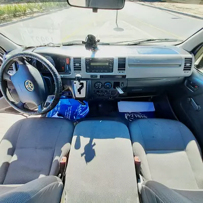 Toyota HiAce // Automatic gear //double airbag // Gcc space // full seats //Model 2012