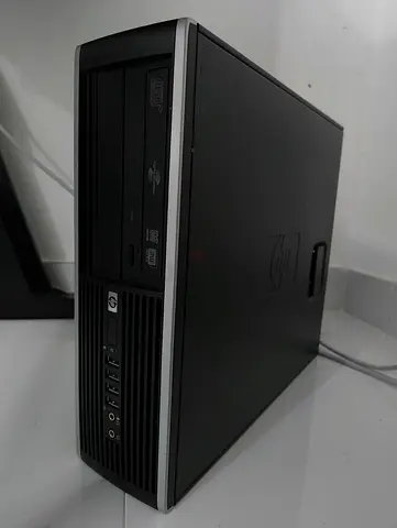 HP Compaq 6005 pro كمبوتير مكتبي صغير جيد للدراسة والتصفح